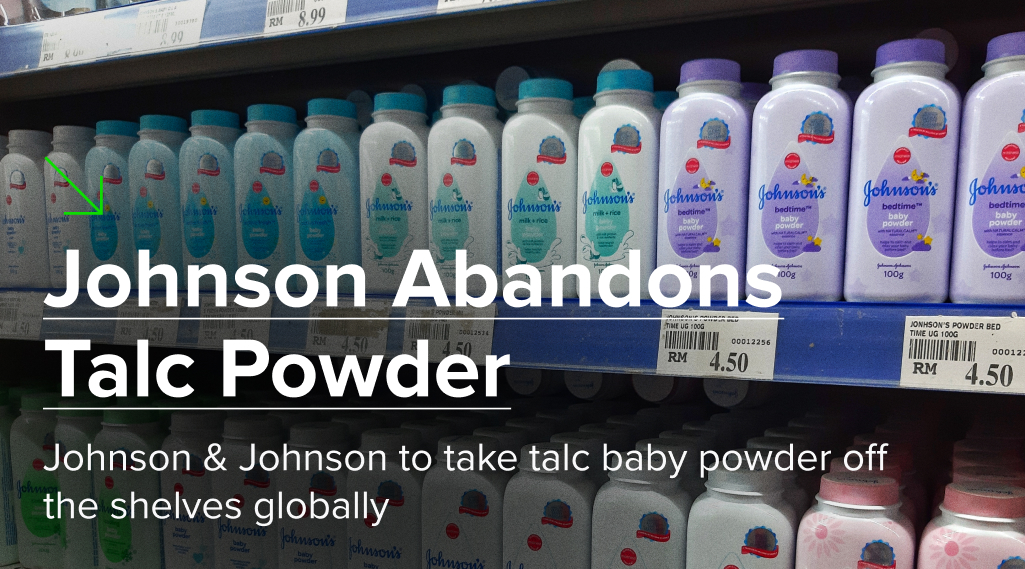 Johnson Abandons Talc Powder